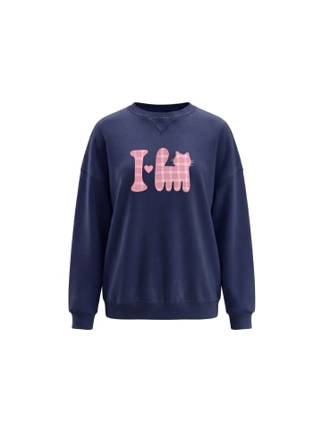myMo Women Sweatshirt in Navy