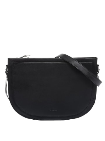 FEYNSINN Leder-Umhängetasche echt Leder Umhängetasche groß schwarz SVEA in schwarz