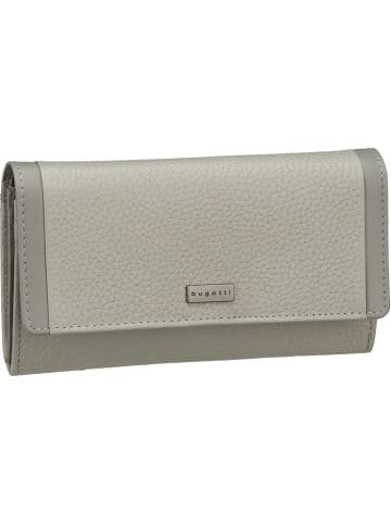 Bugatti Geldbörse Sina Ladies Long Wallet With Flap in Hellgrau