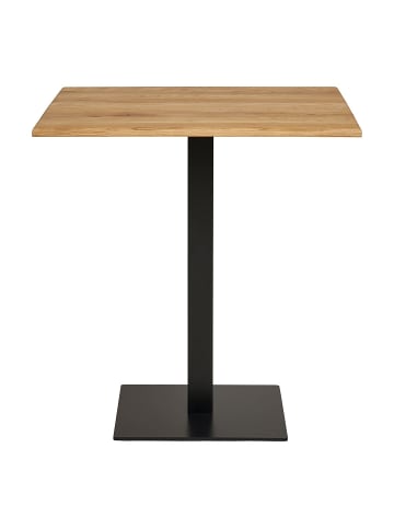 ebuy24 Kaffeetisch Lignano Eiche 70 x 70 cm