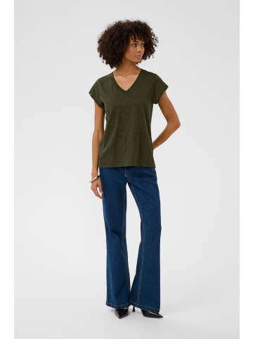 CULTURE T-shirt CUbiana Regular fit in Rifle Green