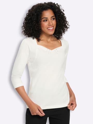 Sieh an! 3/4-Arm-Shirt in ecru