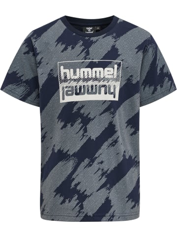 Hummel T-Shirt S/S Hmlzion T-Shirt S/S in BLACK IRIS