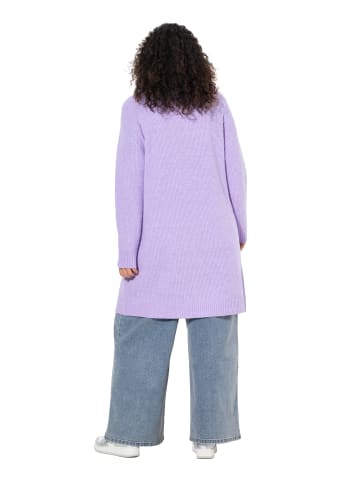 Ulla Popken Strickjacke in lavendel