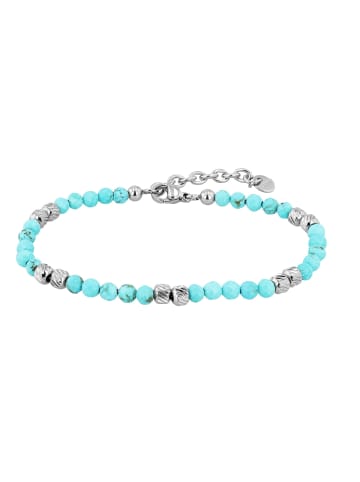 Adeliás Damen Armband aus Edelstahl 17 cm in silber