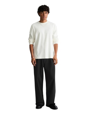 Marc O'Polo DENIM Heavy Weight Longsleeve relaxed in Silky White