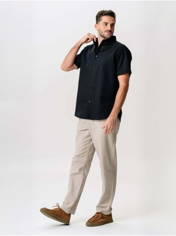 TeeShoppen Hemd Linen Blend in Black