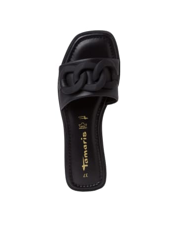 Tamaris Klassische Pantoletten in Schwarz