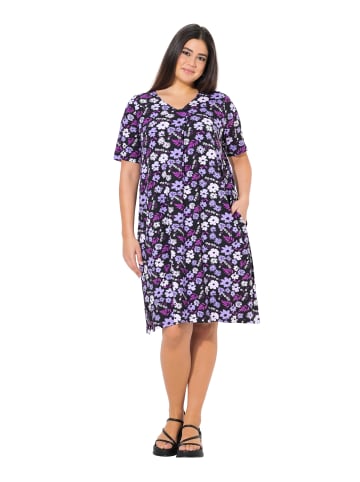 Ulla Popken Jerseykleid in lila