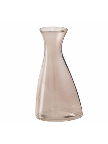 Boltze Glasvase ERULA in Beige, 24 cm