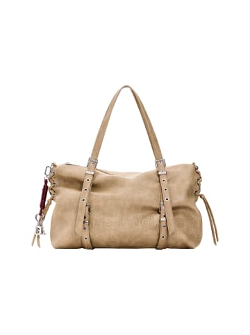 Desigual Umhängetasche 'Half Logo Zarauz' in beige