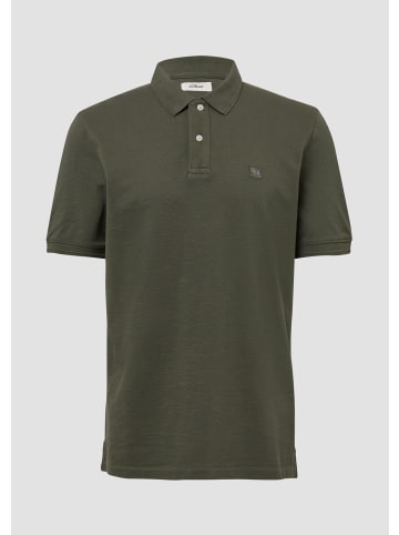 s.Oliver Polo-Shirt in 7940_olivgrün