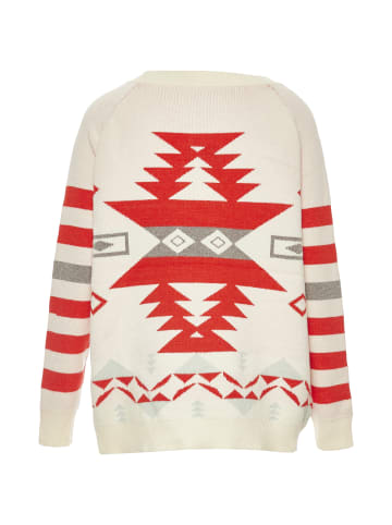 myMo Women Sweater in Wollweiss Orange