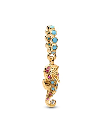Pandora Charm-Anhänger Seepferdchen Goldfarben