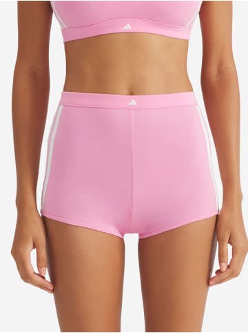 adidas Panty Sport Active Essentials Cotton 3 Stripes in Pink