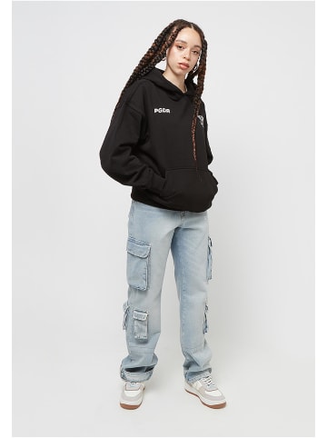 PEGADOR PEGADOR Zip-Kapuzenpullover in black