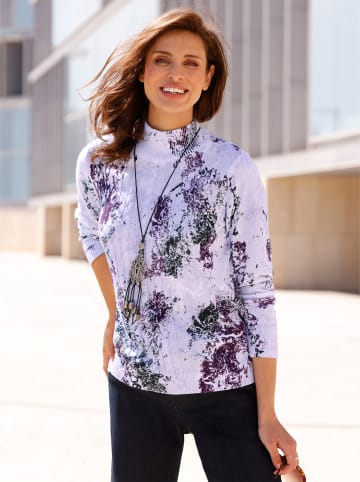 WITT WEIDEN Pullover in flieder-bedruckt