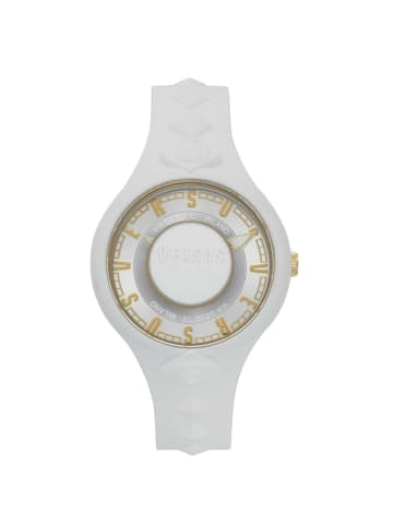 Versace Analoguhr für Damen in Weiß