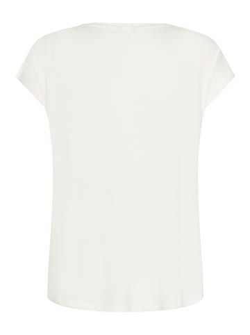 Kaffe T-shirt BPally Casual fit in Chalk/Red Print