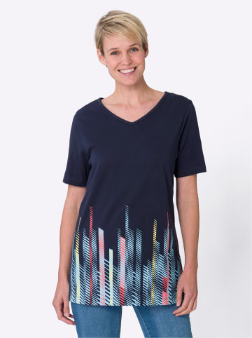 Sieh an! Longshirt in marine