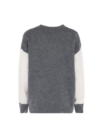 FENIA Damen Sweater in SCHWARZ WEISS