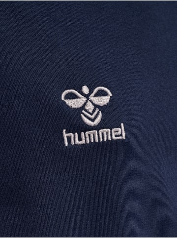 Hummel Sweatshirt Hmlmove Grid Cotton Sweatshirt Kids in MARINE