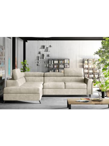 MF Design Katara Recamiere Links in Beige -  (L) 265 x (B) 265 x (H) 92 cm