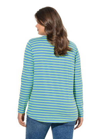 LAURASØN Longsleeve in mattes blau