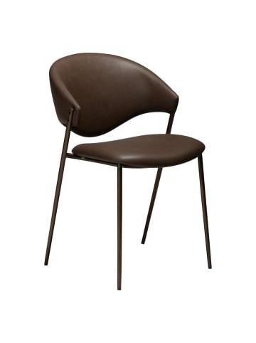 ebuy24 Esszimmerstuhl Zone Braun 2er Set