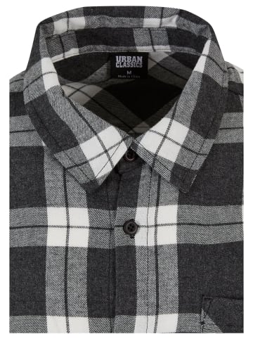 Urban Classics Urban Classics Flanell-Hemden in grey/white