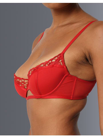 Scandale Eco-lingerie Balconette Bh in Scandale Red