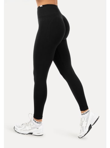 SMILODOX Leggings Timea Scrunch in Schwarz