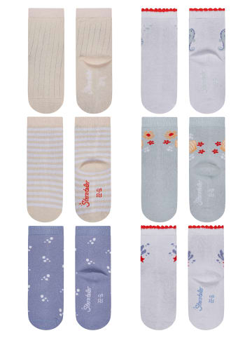 Sterntaler Socken 6er-Pack Seepferdchen in weiß
