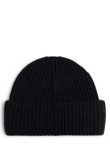 Marie Lund Mütze in schwarz - 0001