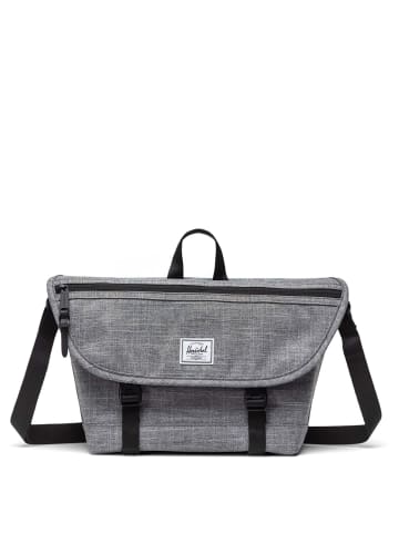 Herschel Cove Messenger - Umhängetasche S 24.5 cm (grid-black) in raven crosshatch