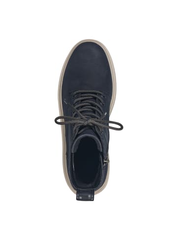 Tamaris Schnürstiefeletten in Blau