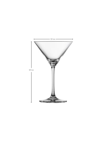 Zwiesel Glas 4er Set Martinigläser ECHO in 166 ml in transparent