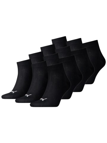 Puma Socken PUMA UNISEX QUARTER PLAIN 3P in 200 - black