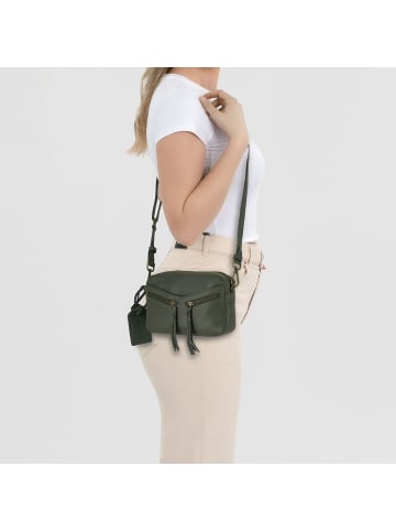 Cowboysbag Miami Umhängetasche Leder 20 cm in deep teal