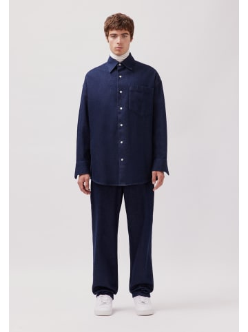 Studio Seidensticker Unisex Hemd Oversized in Dunkelblau
