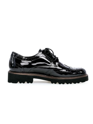 Gabor Fashion Schnürschuhe in schwarz