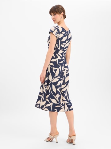 BETTY & CO Kleid in beige marine - 0001