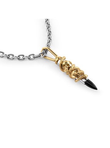 Philipp Plein Kette Halskette - PLEIN BULLET in gold