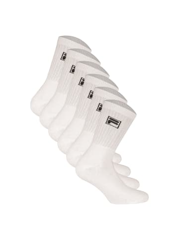 Fila Socken 6er Pack in Weiß