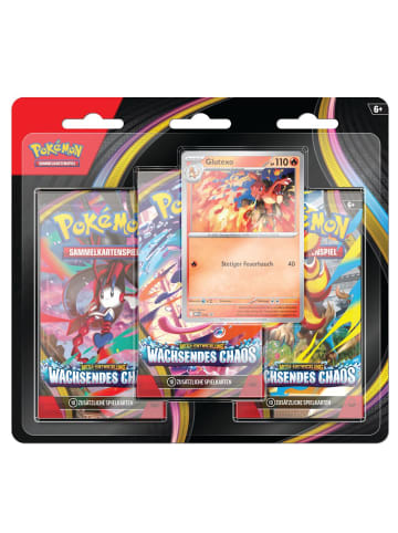 Pokémon Wachsendes Chaos | 3 Booster-Packs | Pokemon | Sammel-Karten deutsch