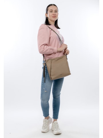 SURI FREY Umhängetasche SFY Macy in taupe