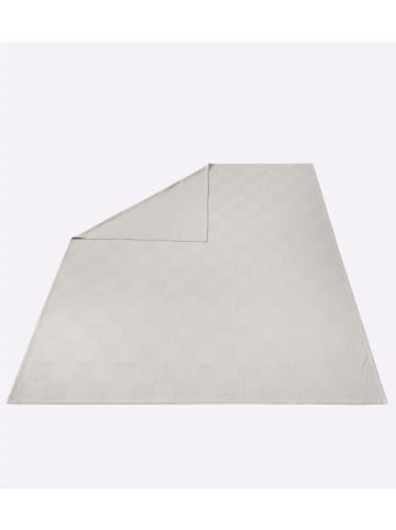 Heine Tagesdecke in hellgrau