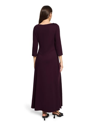 CARTOON Jerseykleid in aubergine - 0001