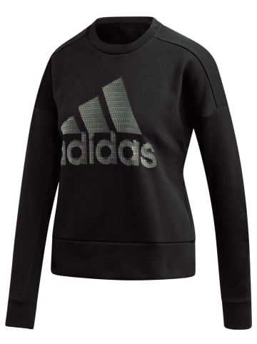 adidas Sweatshirt ID Glam in Schwarz