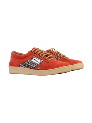 Morrison Smith Vainilla Leder-Sneaker Koralle